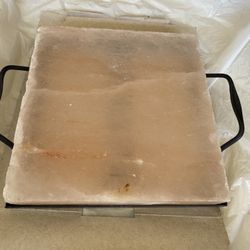 Salt Plate And Cookbook