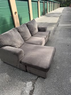 L shape Fabric Sectional Sofa FREE delivery