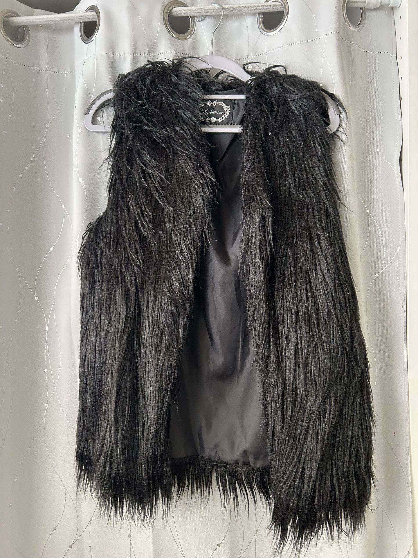 Anthropology Vest Black Small