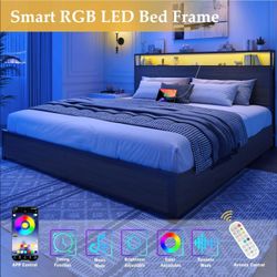 Lifezone King Bed Frame