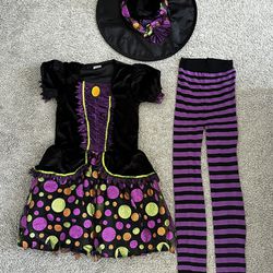 Spirit Girl’s Witch Costume, size M 