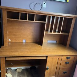 Study Table With Bookshelf 