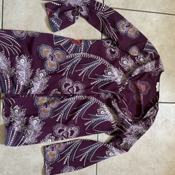 Pleione cardigan kimono