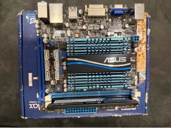 ASUS E35M1-I Mini-ITX Motherboard Combo (AMD E-350 Dual-Core CPU / 2GB DDR3)