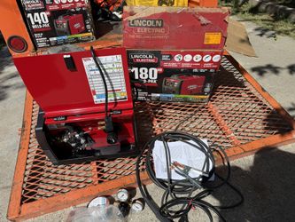 Weld-Pak 180 Amp MIG Flux-Core Wire Feed Welder, 230V, Aluminum Welder with Spool Gun sold separately like new $799