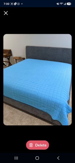 100% Cotton Quilted Comforter - Queen/King - The Company Store