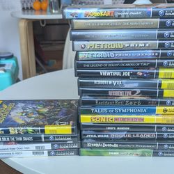 Nintendo Gamecube Games Bundle most complete in box CIB