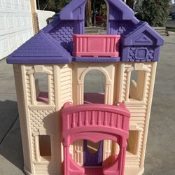 Vintage Step2 Grand Balcony Dollhouse