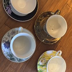 Tea cup lot