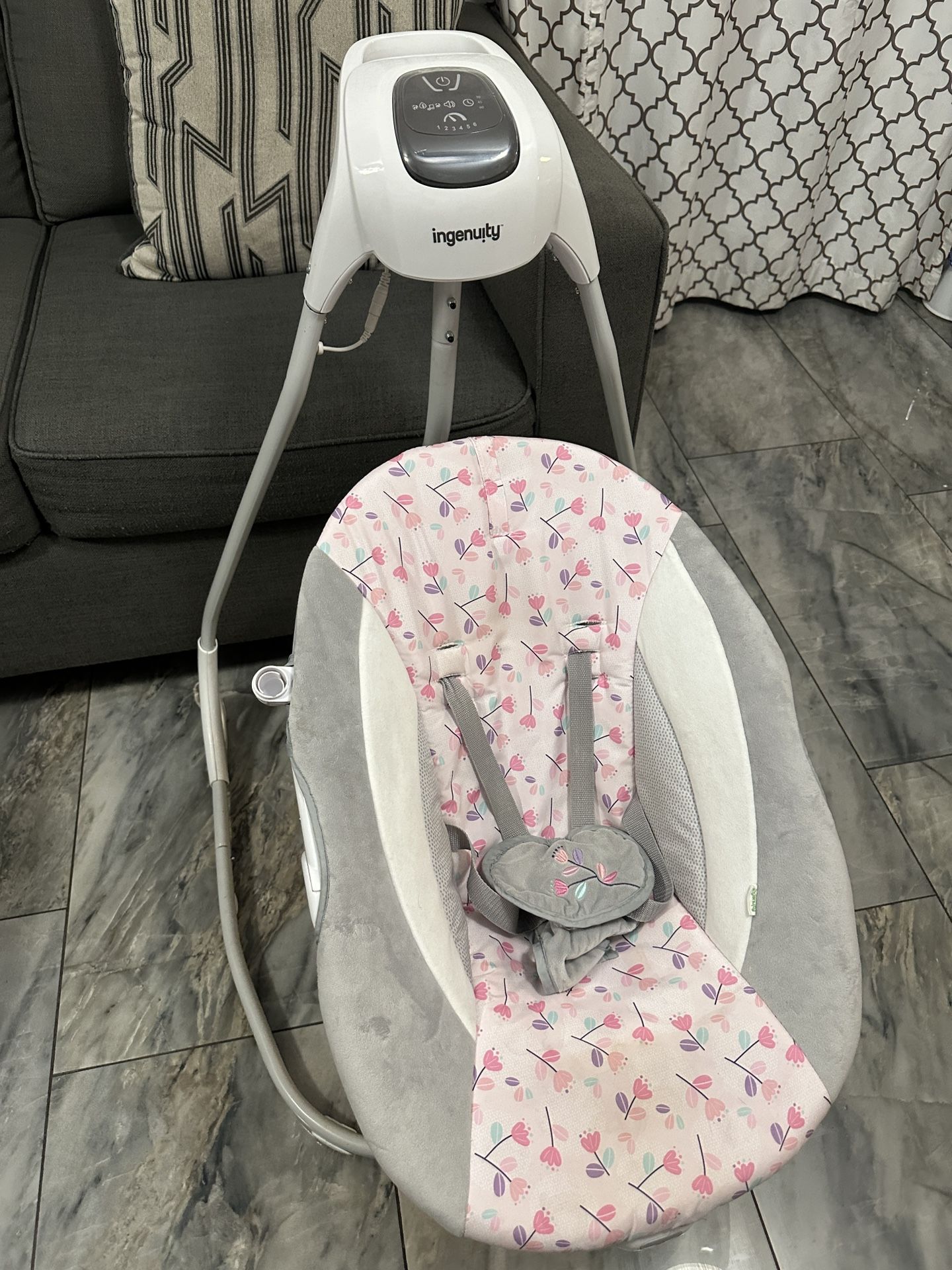 Ingenuity Swing Pink