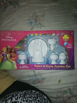 Disney princess paint set
