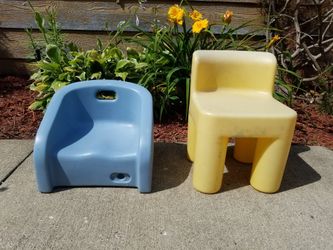 Little tikes chair and booster seat