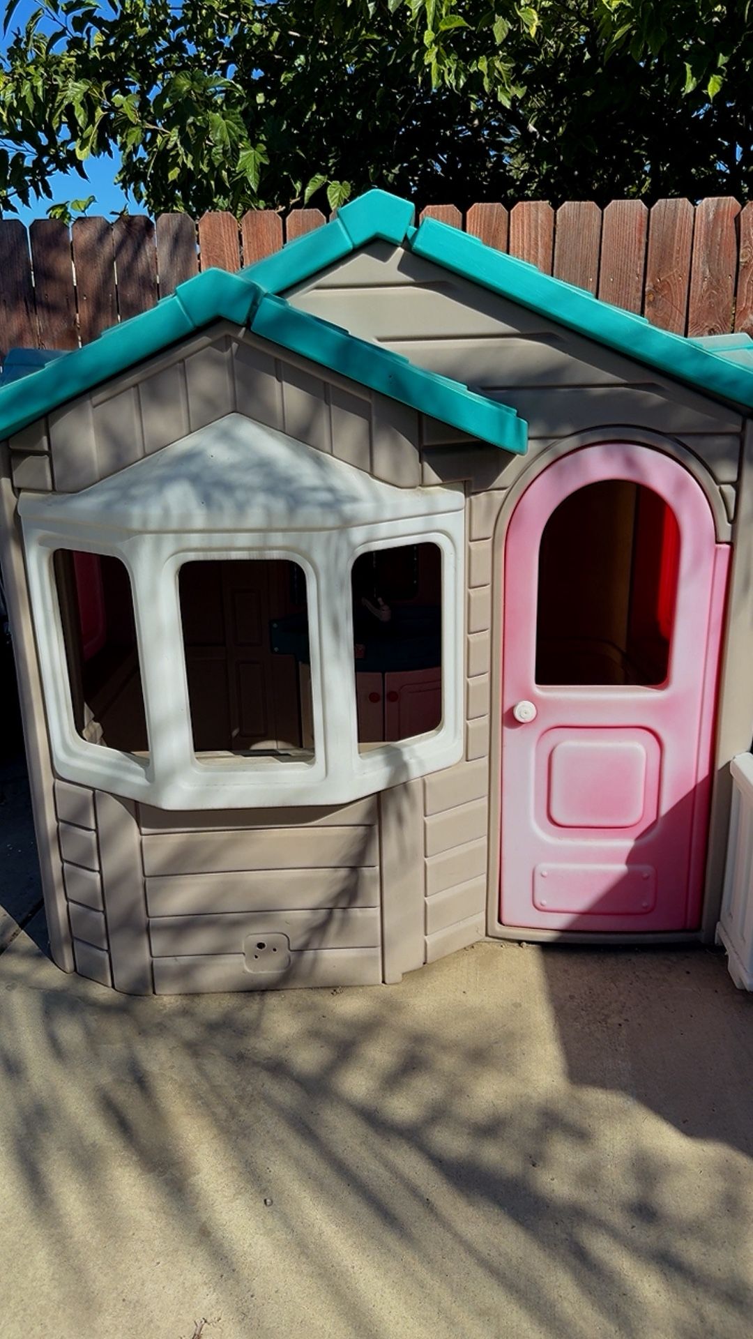 Step 2 Outside Playhouse