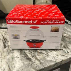 Elite Gourmet Popcorn Maker - Brand New