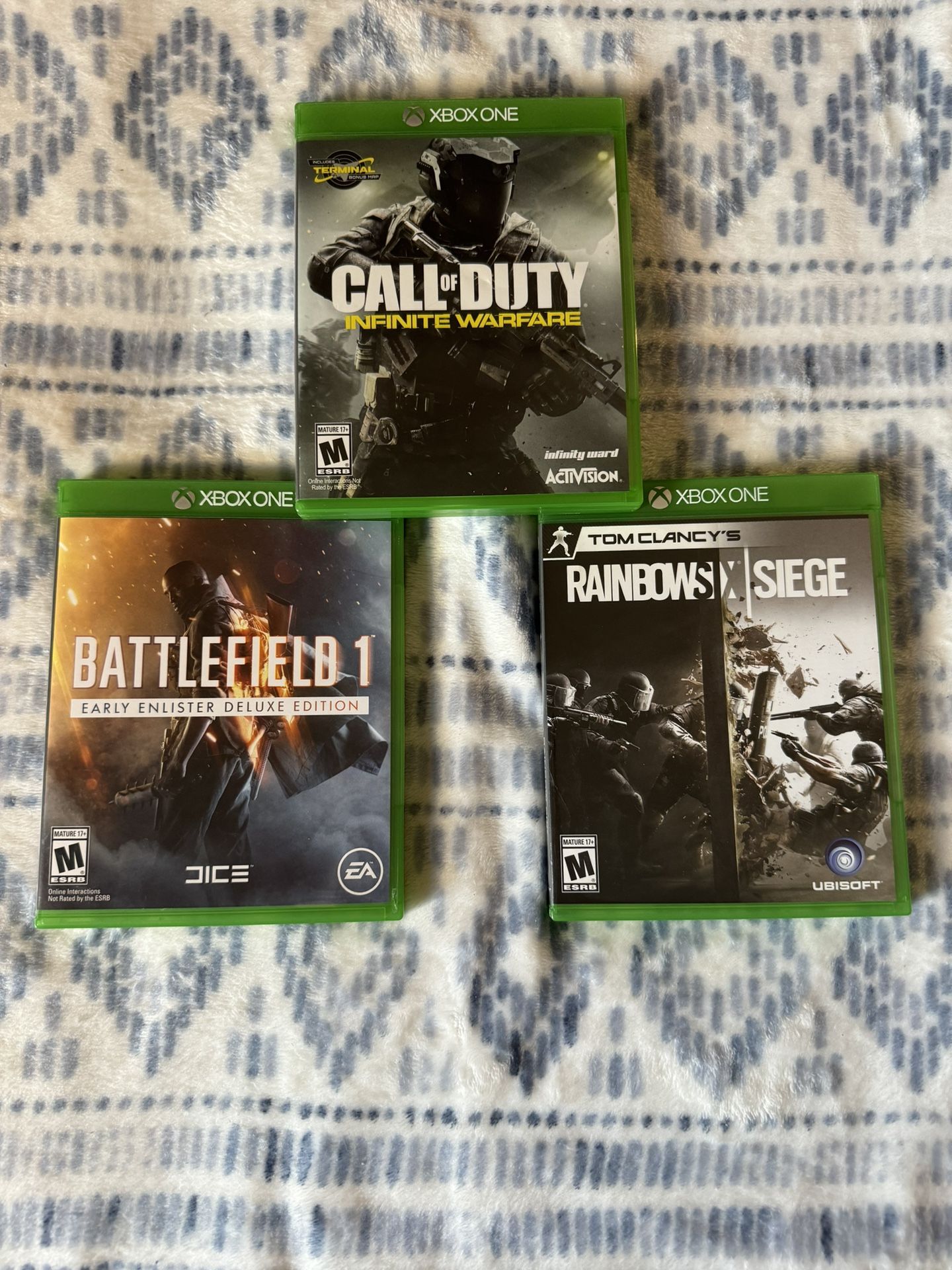 3 Xbox One Game Bundle
