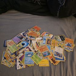 Random Pokémon And Hockey Cards