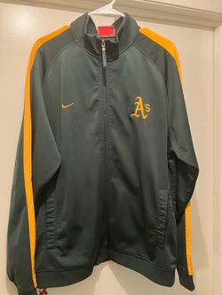 Vintage Nike Oakland A's Track Jacket - Size XL
