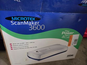 Microtek ScanMaker 3600 Flatbed Scanner