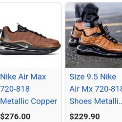 Nike Air Max MX720-818 Metallic Cooper