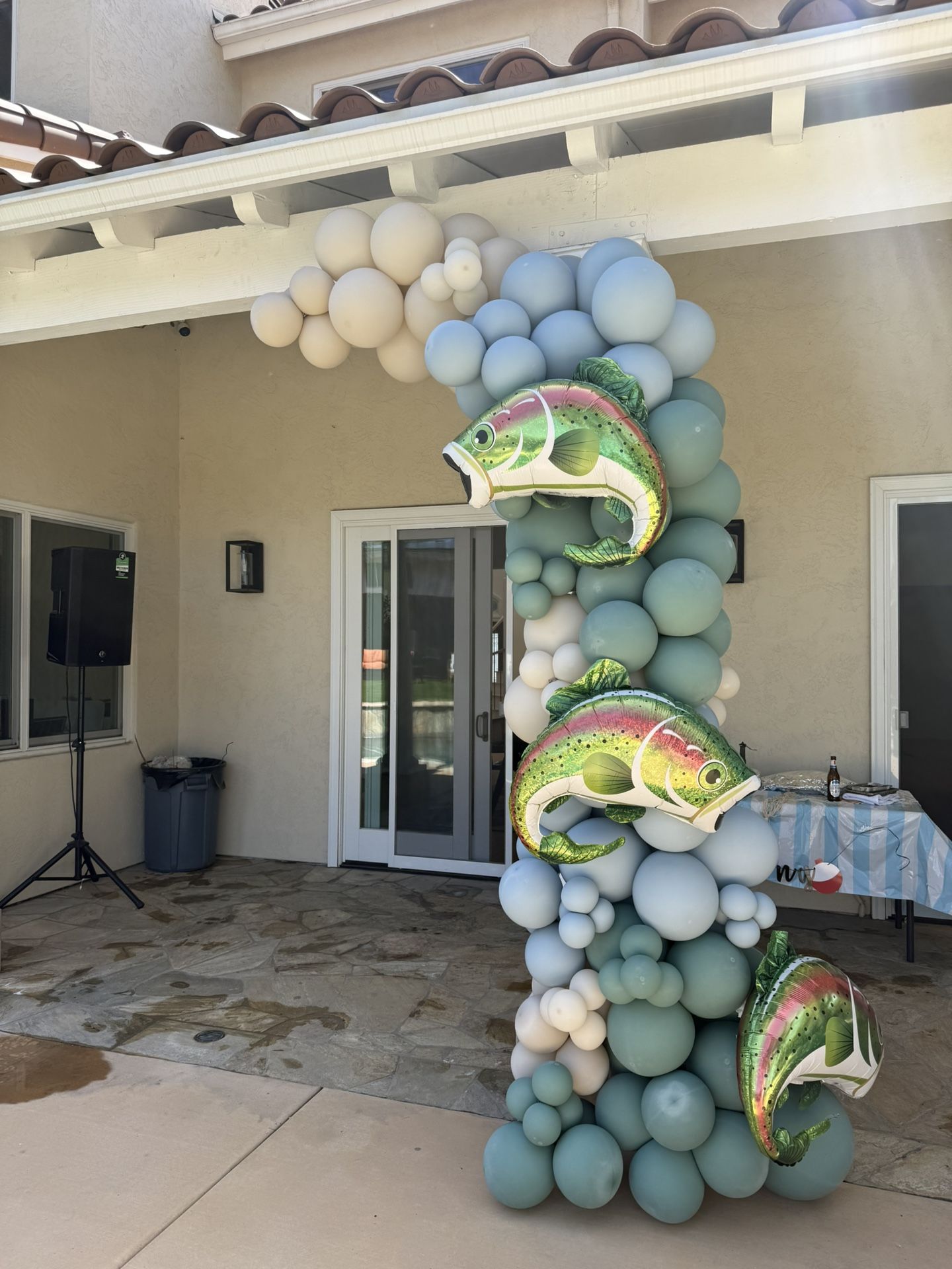 Fishing Balloon Garland