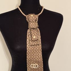 *REDUCED*Custom Necktie Necklace, $30-If You See This Post It’s Available