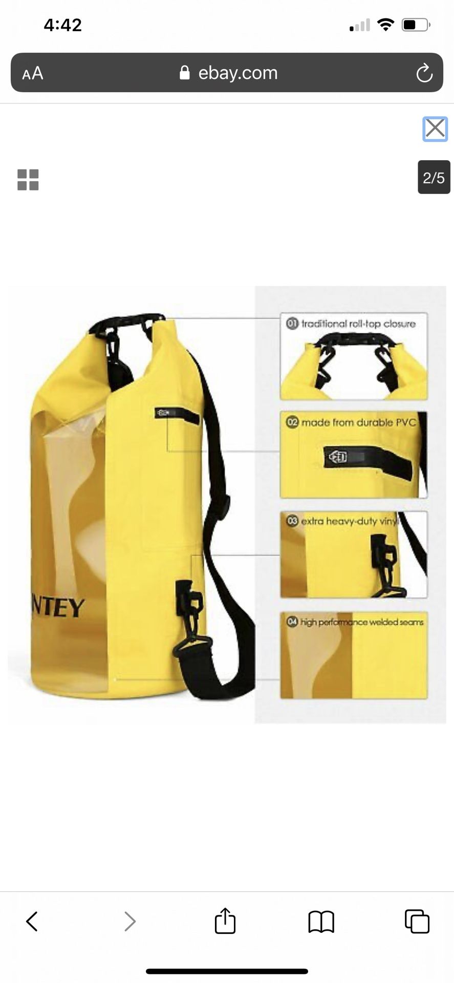 New Waterproof Bag