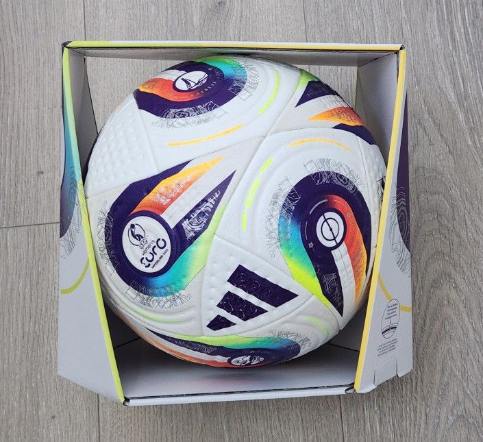 Adidas UEFA Womens Euro 2025 Official Pro Match Soccer Ball JH1261 Size 5 New MSRP $170 ⚽️