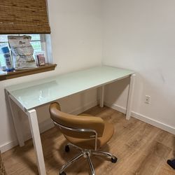 Glass Desk