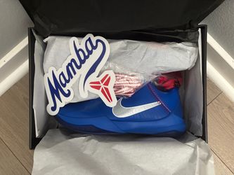 Kobe 5 Hyper Royal Dodgers Size 9