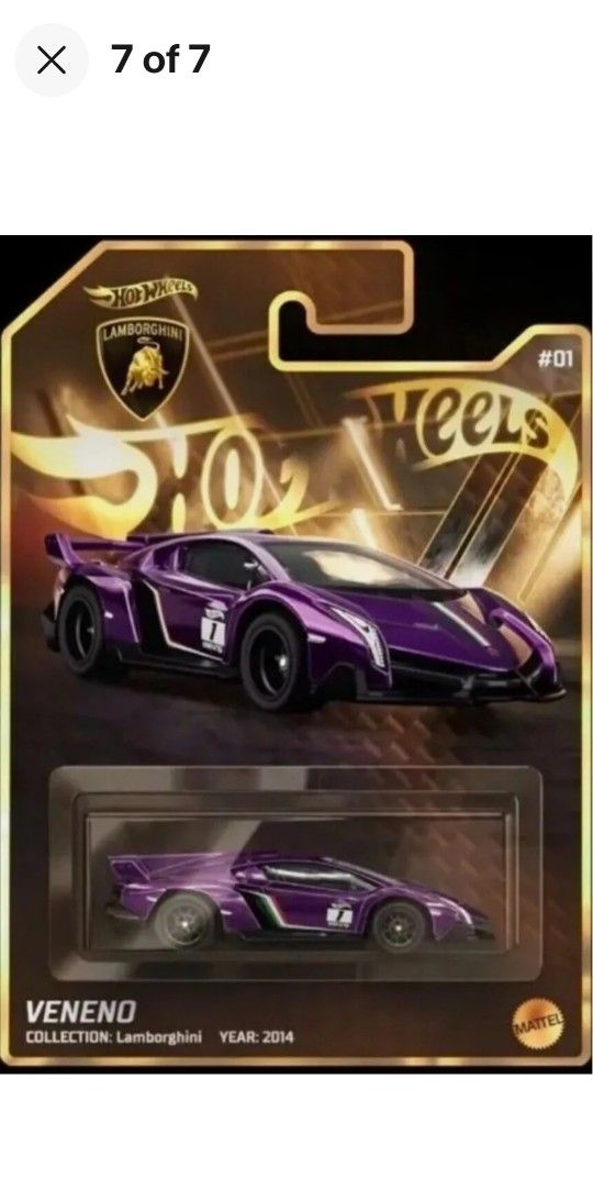 Sealed NEW Hot Wheels NFTGarage Lamborghini Veneno
