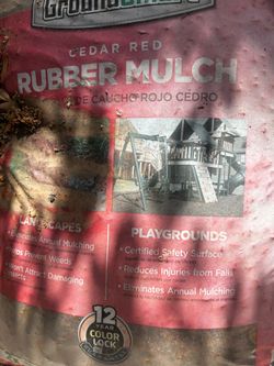 Rubber mulch Playground safe