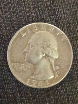 1964 Washington Silver Quarter
