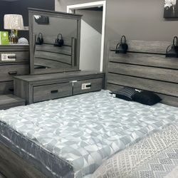 Carter Bedroom Set Queen and King available❤️✨ we have delivery🚛👍🏻 today $49 down Price: QUEEN $1049 KING $1149 FULL $999