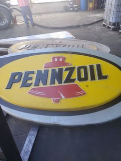 5'x8' Pennzoil Neon Signs