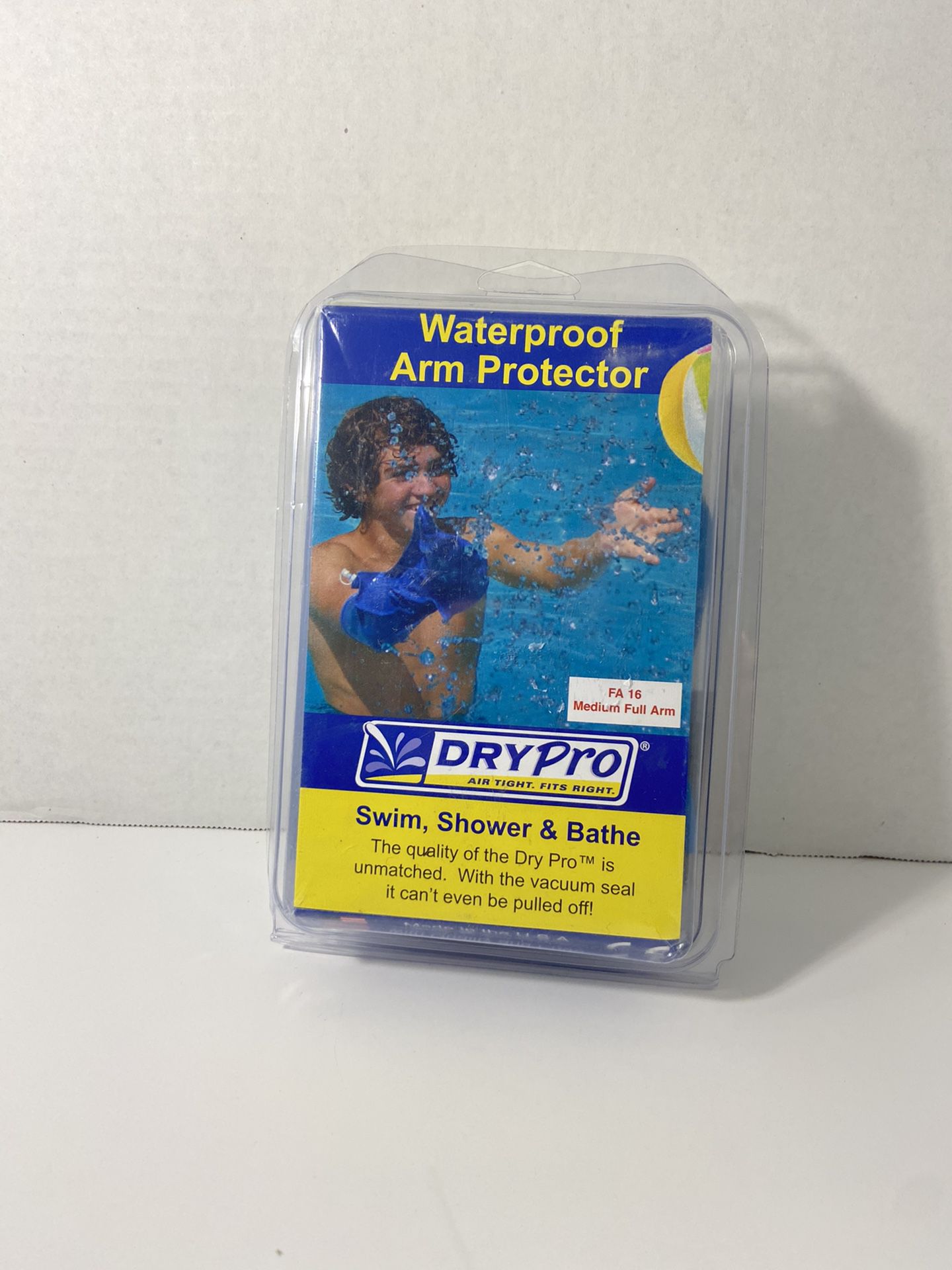 DryPro Waterproof Vacuum Sealed Full Arm Cast Cover