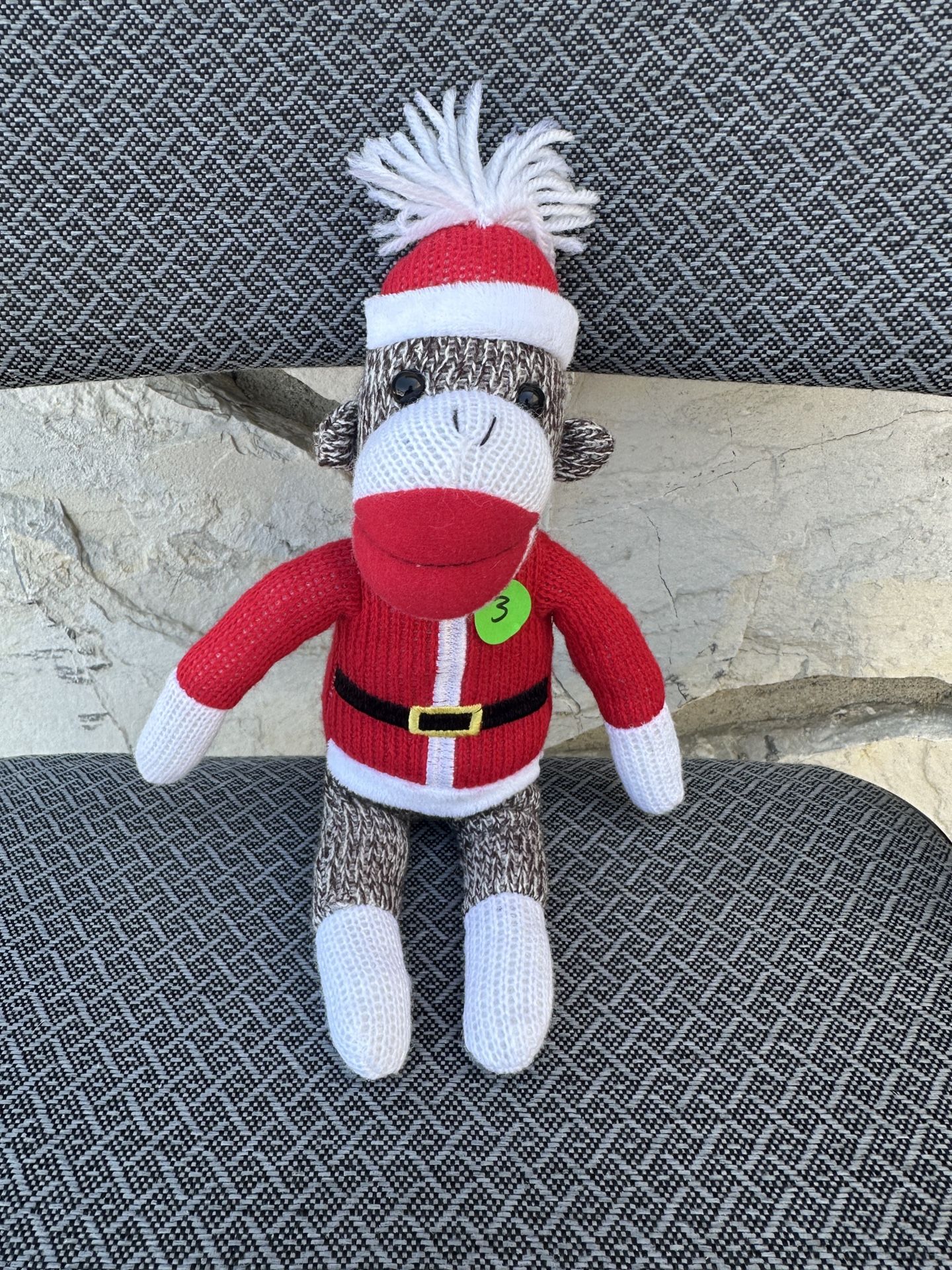 Christmas Sock Monkey