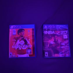 NBA 2K20 & Madden 20