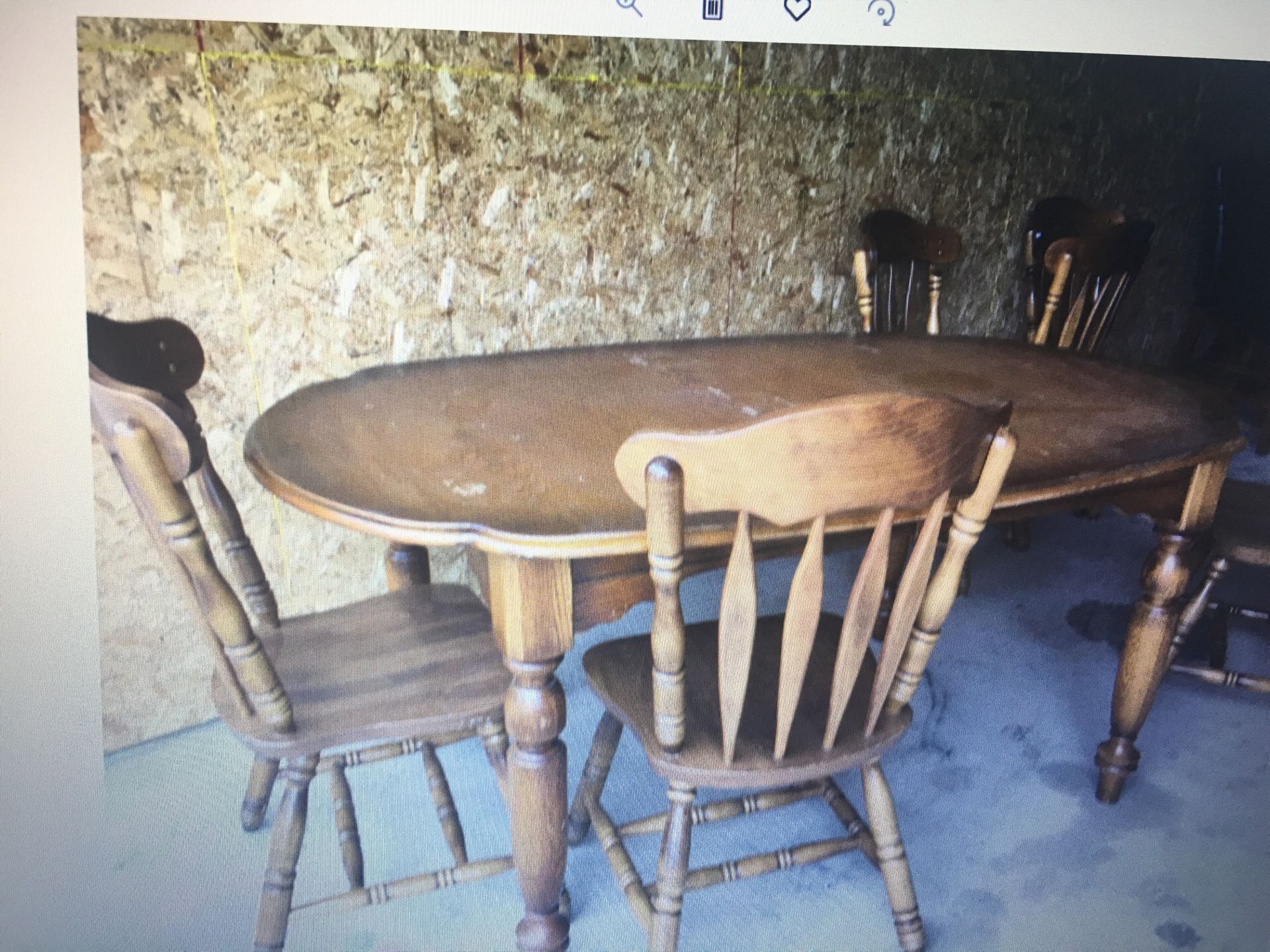 Dining Set w/ 6 chairs