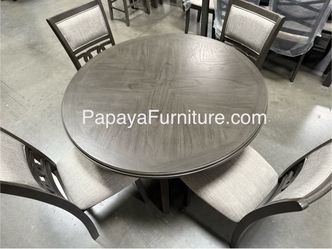 Clearance Round Dining set, Round table and chairs, Table, chairs, Round Table Top, Kitchen Table, Dining Chairs, Table and Chairs . Dimensions 42” D