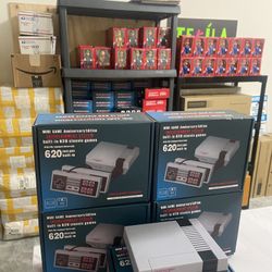 Retro Console Built In Nintendo Games Arcade Games 👾 Classic Games Two Controllers FAST SHIPPING AVAILABLE 🚚
