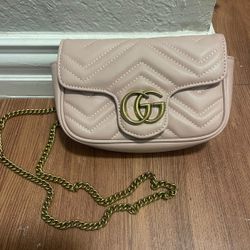 Light Pink Crossbody Purse