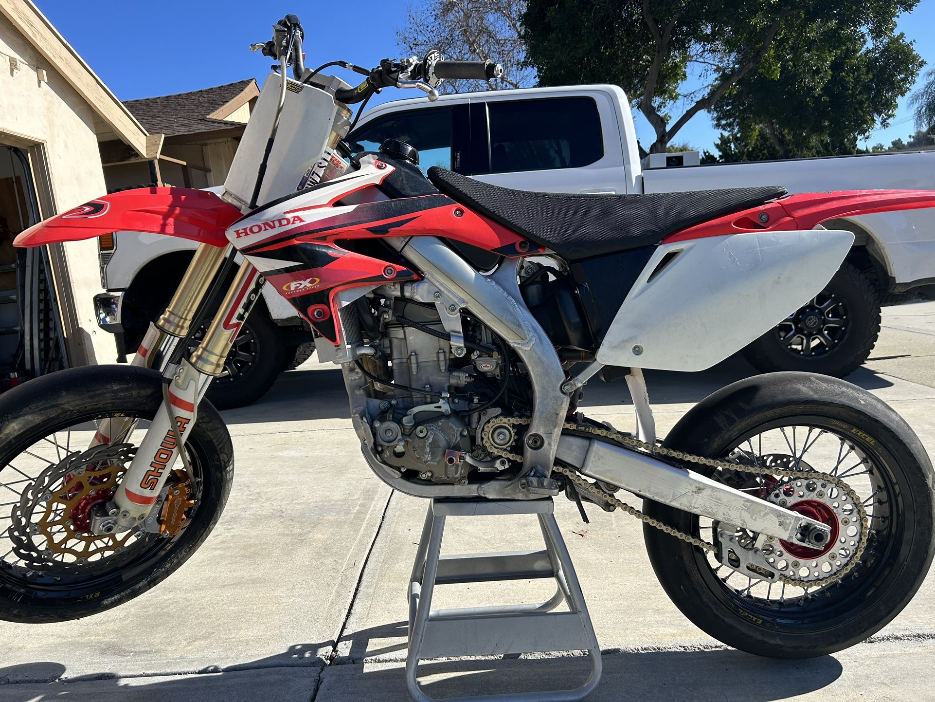 2005 CRF 450r Supermoto 