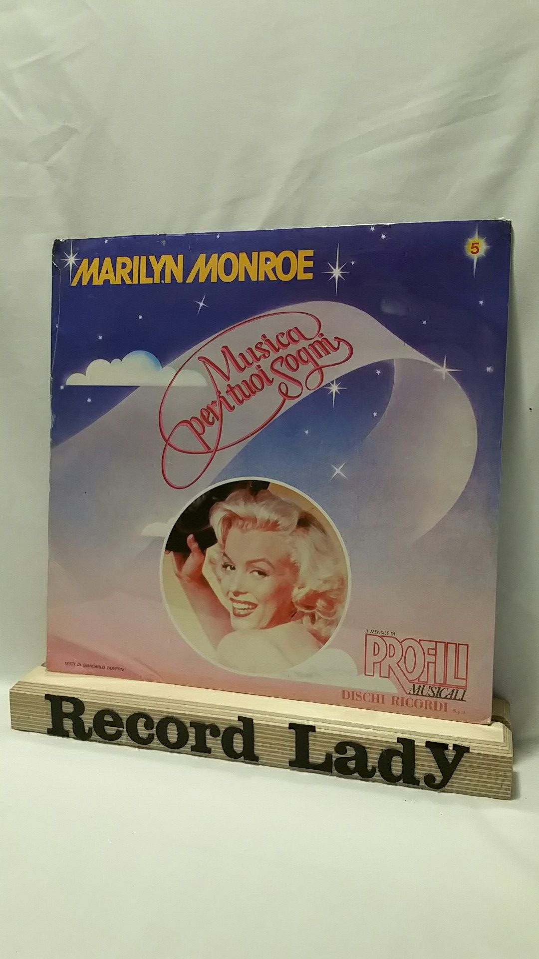 Marilyn Monroe Sealed French pressing vinyl record