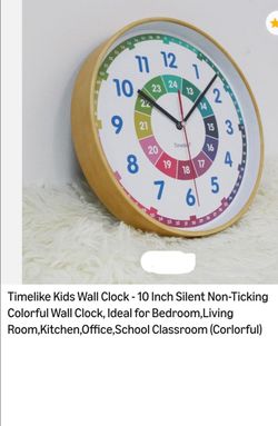10 inch wall clock