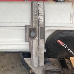 Chevelle Malibu El Camino center consul chrome