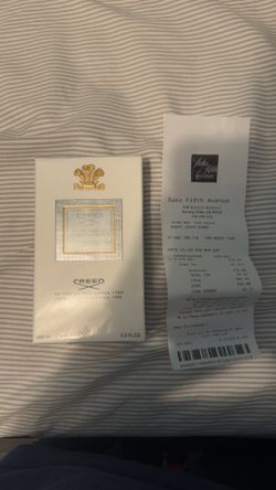 Brand new creed silver mountainwater cologne for men (Comes with receipt)