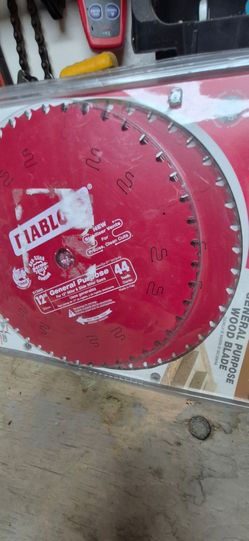 12"  Miter Saw Blade 2pk