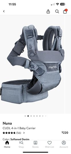 Nuna CUDL 4-in-1 Baby Carrier