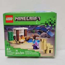 New Sealed LEGO Minecraft 21251 Steve's Desert Expedition 