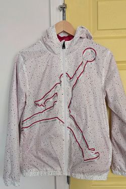 Jordan Nike Jumpman Classic, White/Red, Youth Large (12-13yrs)